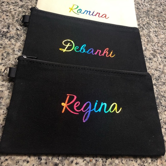 Customized Wristlets/makeup bags - Picture 3 of 4